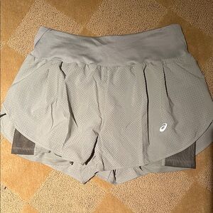 ASICS Women's Light Green Athletic Shorts